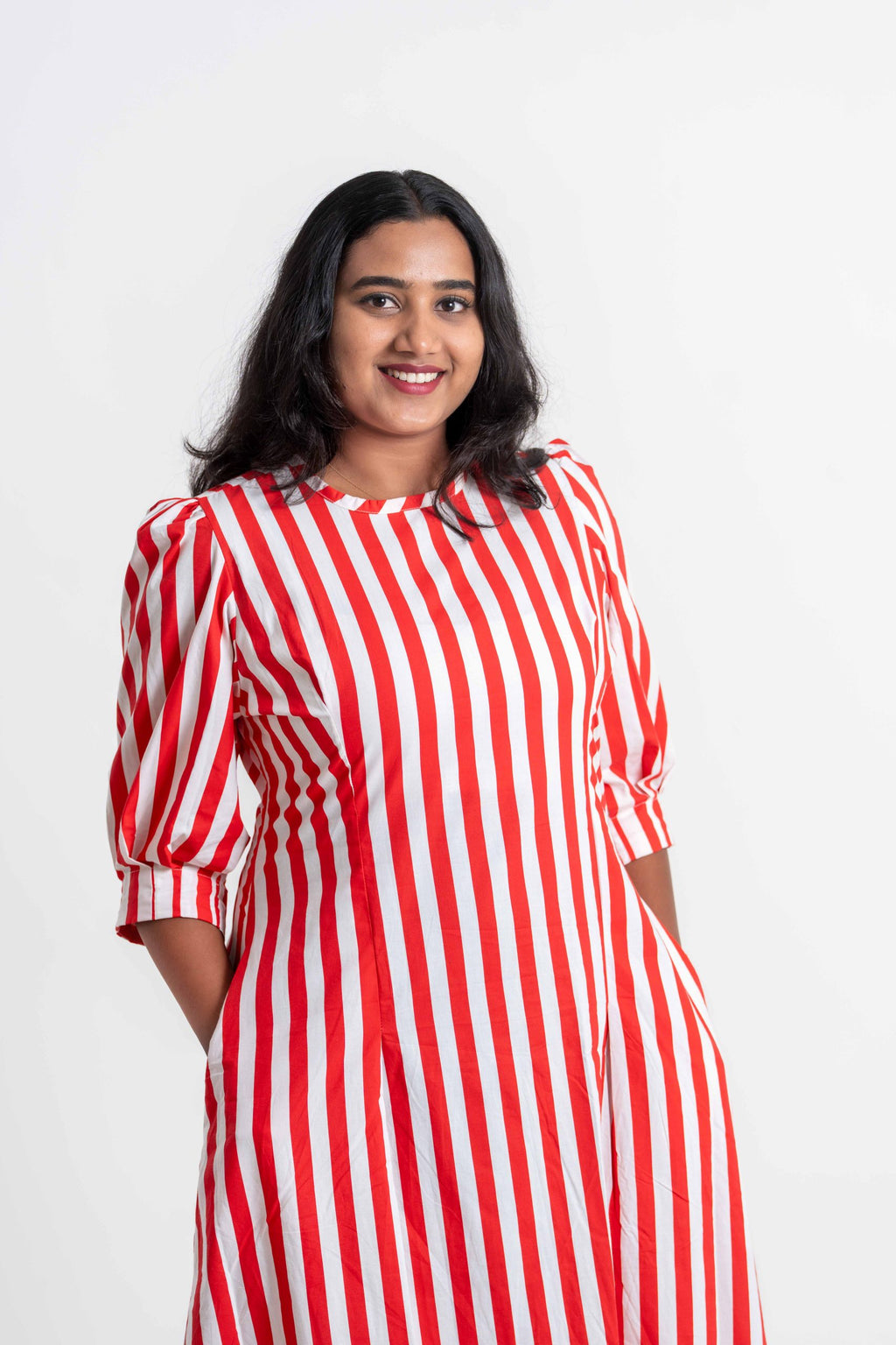 The Verve Dress Stripes - OrganicCotton