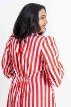 The Verve Dress Stripes - OrganicCotton