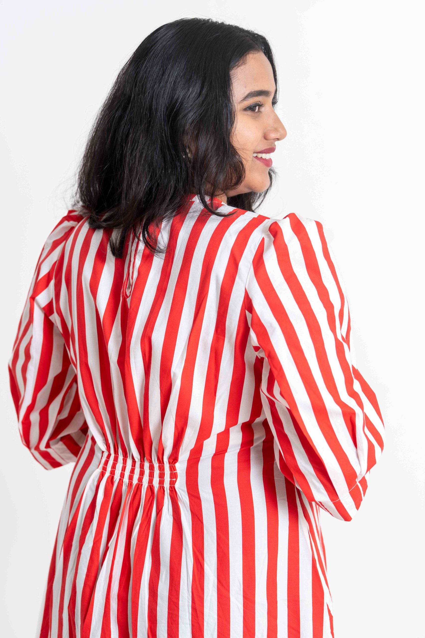 The Verve Dress Stripes - OrganicCotton