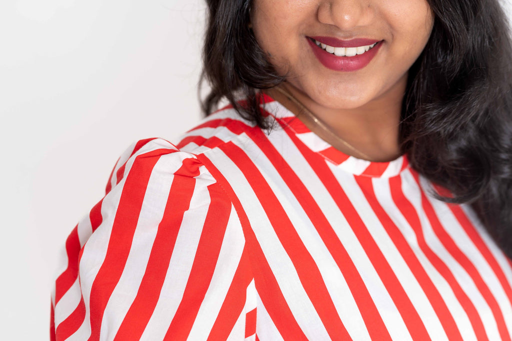 The Verve Dress Stripes - OrganicCotton