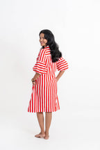 The Voyage Dress Stripes - Organic Cotton